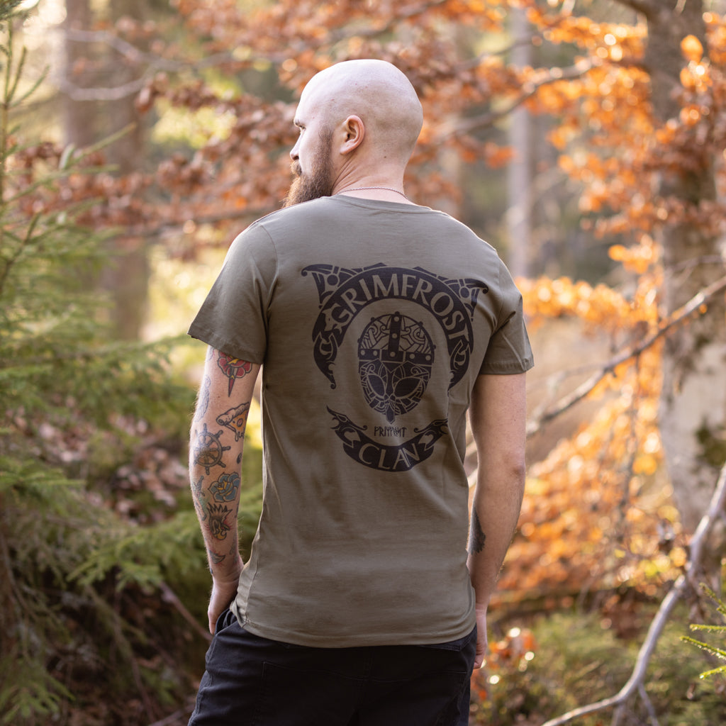 Premium Tee, Grimfrost Clan, Green