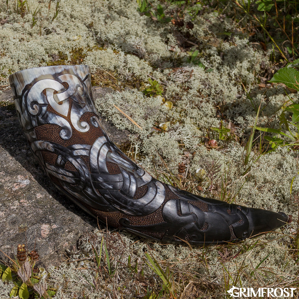 Premium Items - Premium Drinking Horn, Wyrd - Grimfrost.com