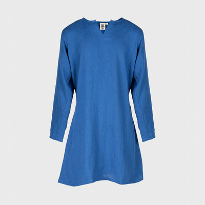 Viking Linen Tunic, Blue