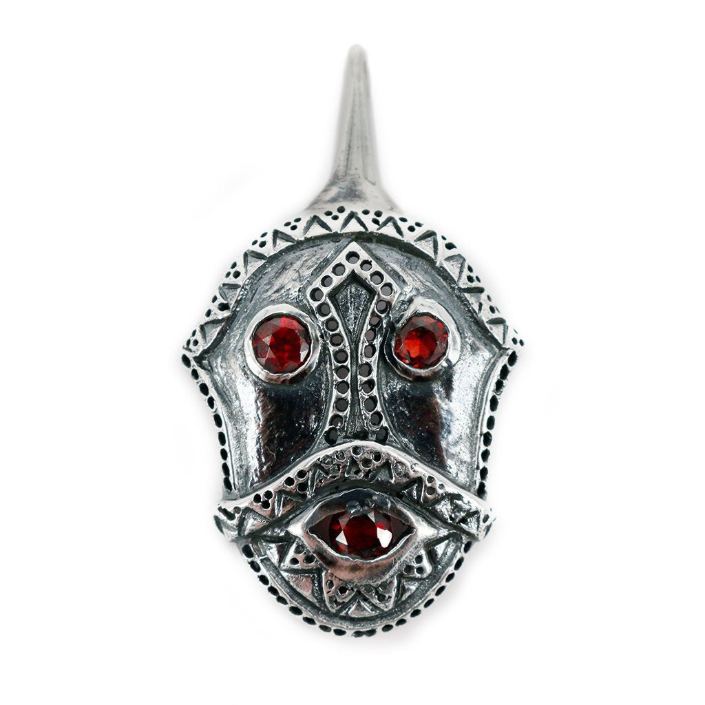 Pendants - Loki Amulet, Bitterstad, Silver - Grimfrost.com