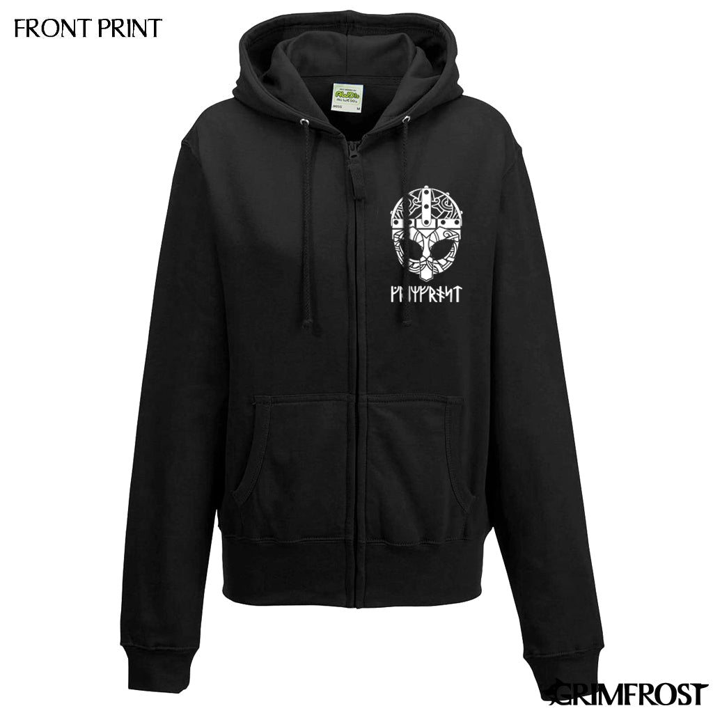 Hoodies - Women's Zoodie, Grimfrost Clan, Black - Grimfrost.com