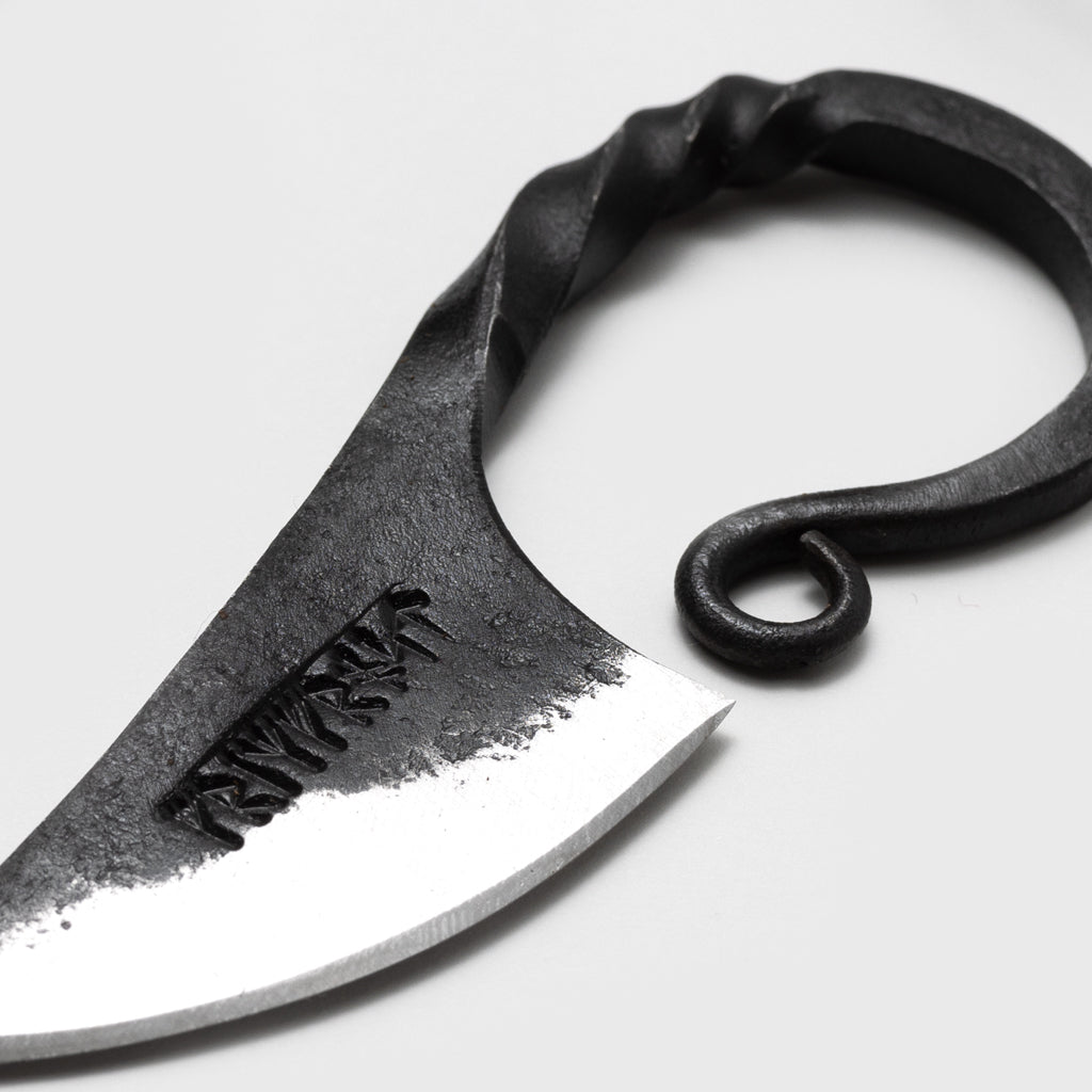 Finger Knife, Hand-forged