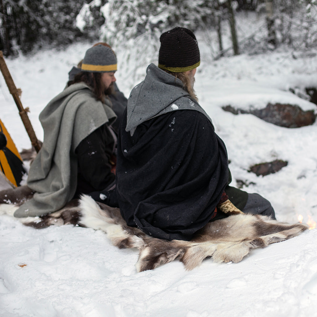 Skandinaviskt renskinn, Utomhus