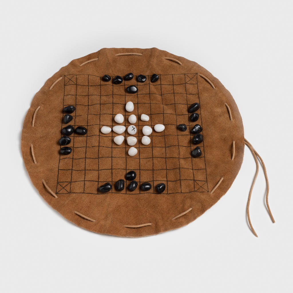 Hnefatafl, läder