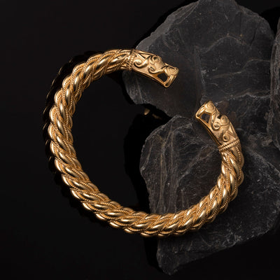 Premium Gotland Armring, Guld