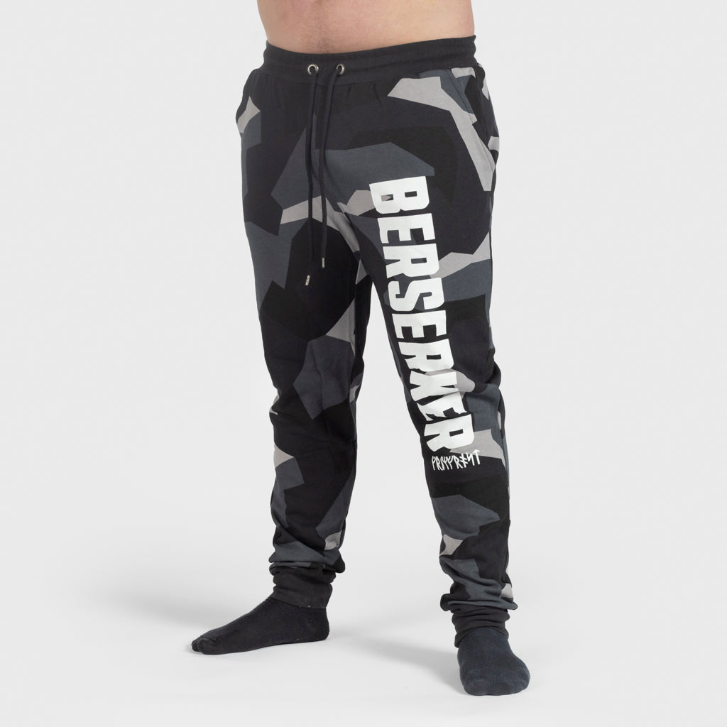 Premium Sweatpants, Berserker, M90 Grå Camo