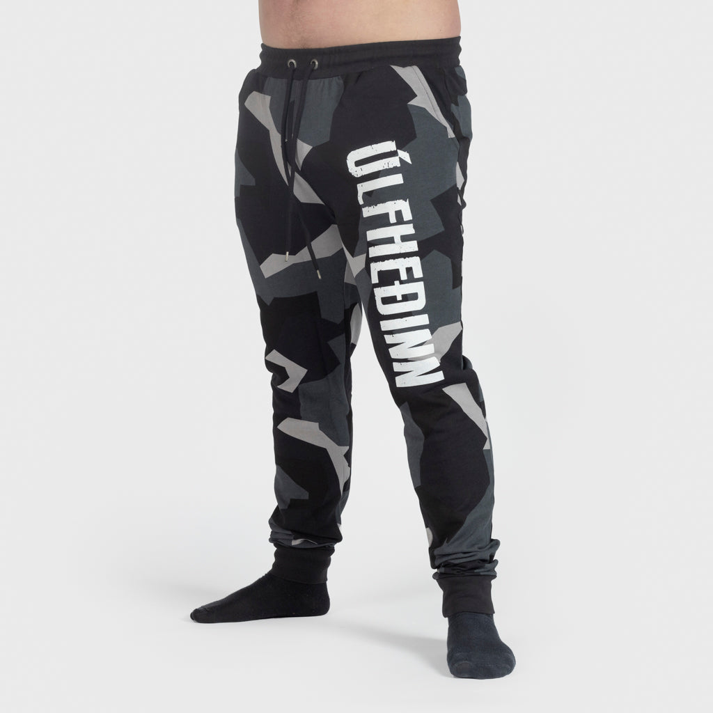 Premium Sweatpants, Ulfhedinn, M90 Grå Camo