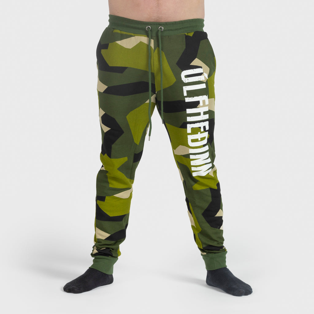 Premium Sweatpants, Ulfhedinn, M90 Grön Camo