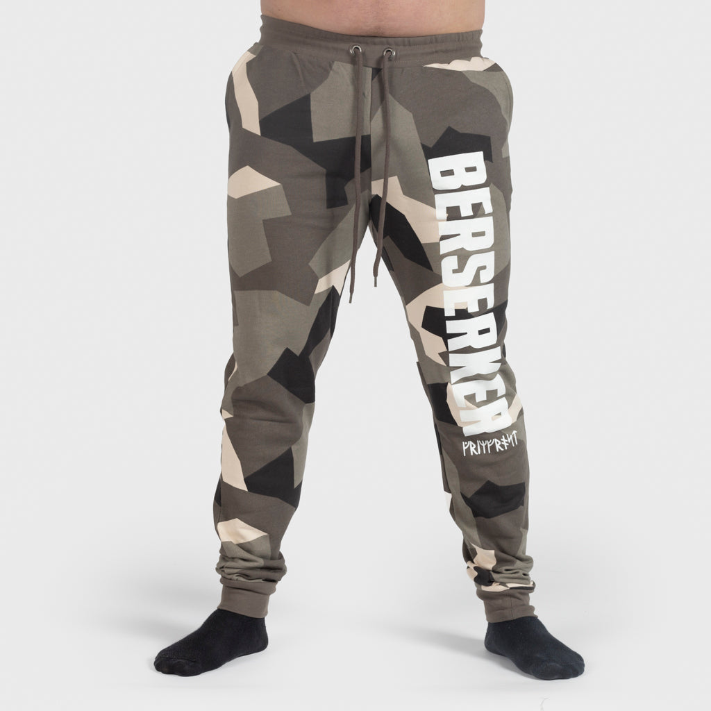 Premium Sweatpants, Berserker, M90 Brun Camo