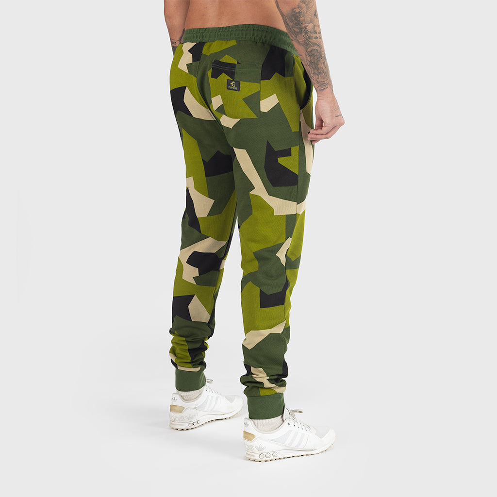 Premium Sweatpants, Berserker, M90 Grön Camo