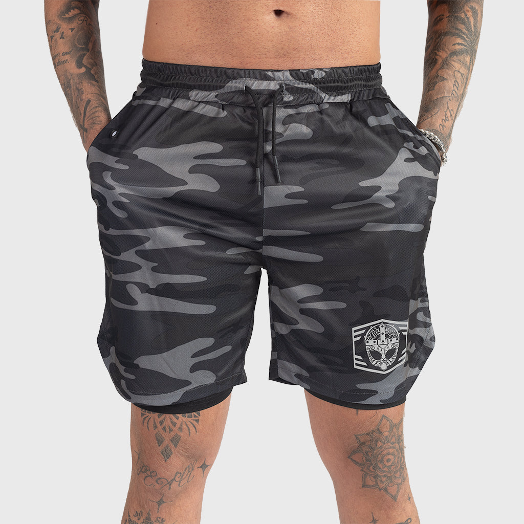 Gymshorts, Grimfrost Clan, Svart Camo