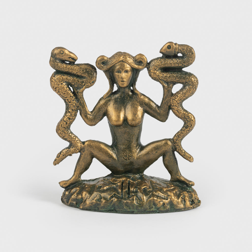 God Statue, Snake Woman