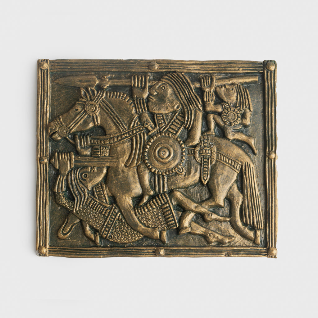 Riding Warrior Plaque