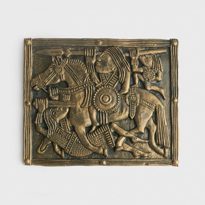 Riding Warrior Plaque