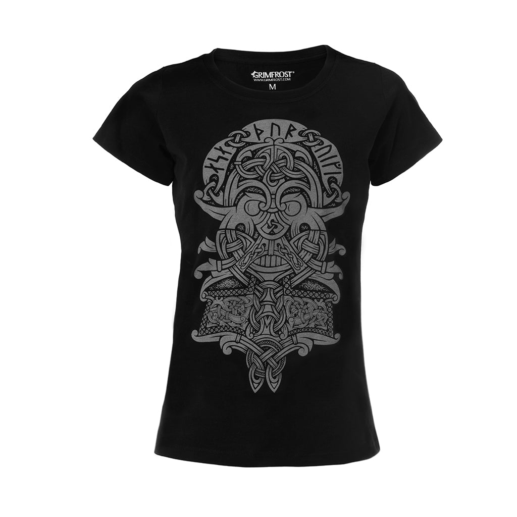 Women's Premium Tee, Thor Mask, Black