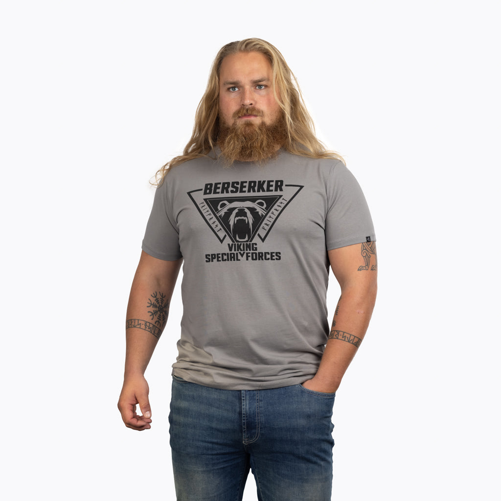 Premium t-shirt, Berserker, Grå