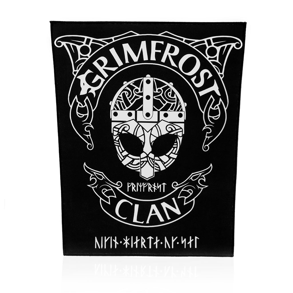 Patches - Grimfrost Clan Back Patch - Grimfrost.com