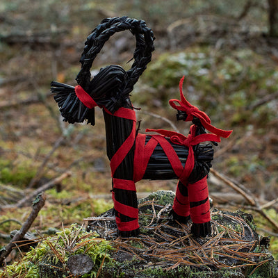 Yule Goats - Yule Goat, Medium, Black - Grimfrost.com