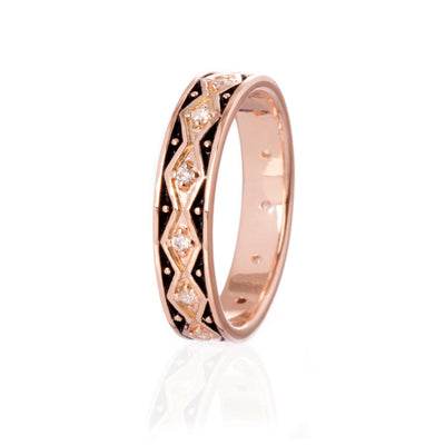  - Viper Ring, Rose Gold - Grimfrost.com