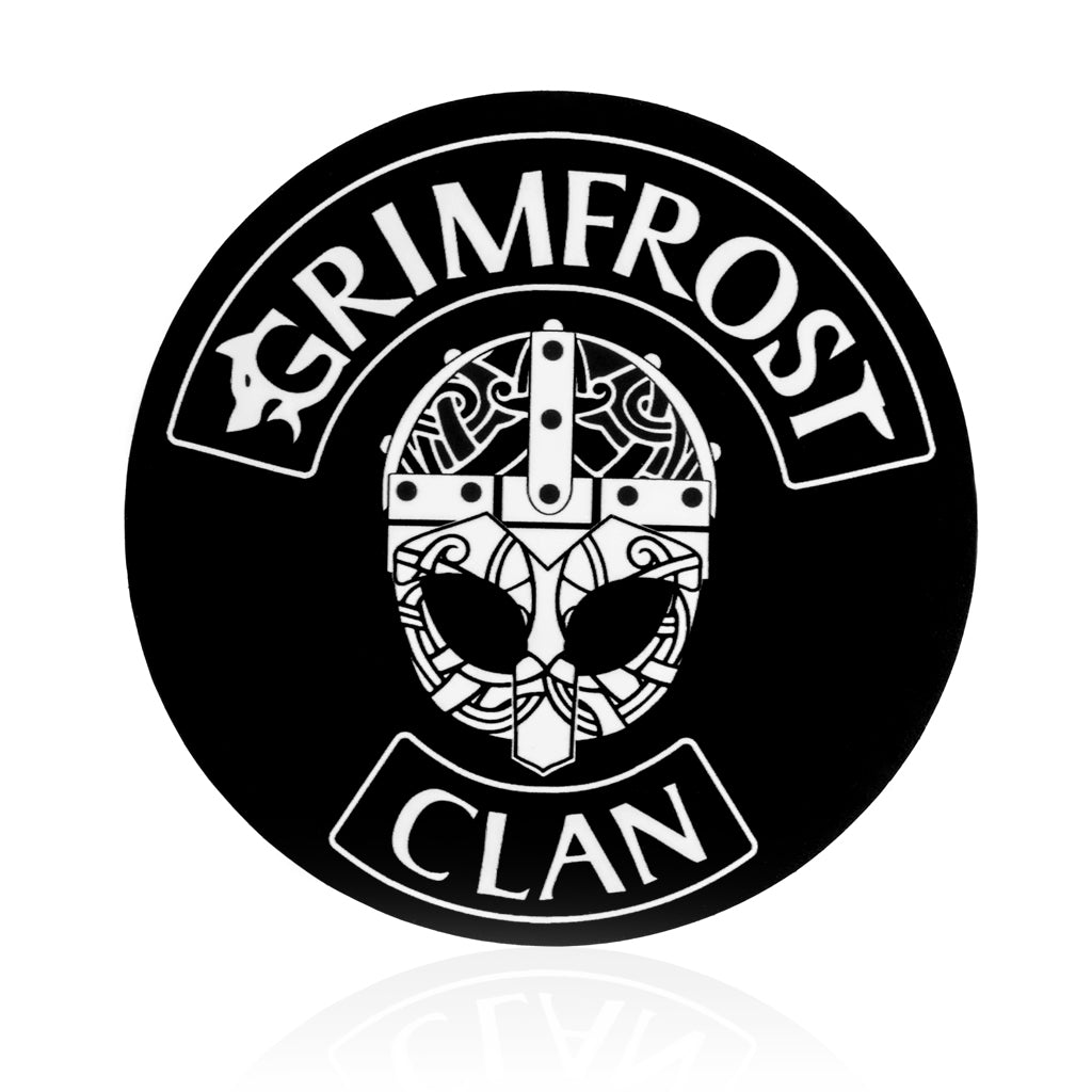 Grimfrost Clan Klistermärke, Runt