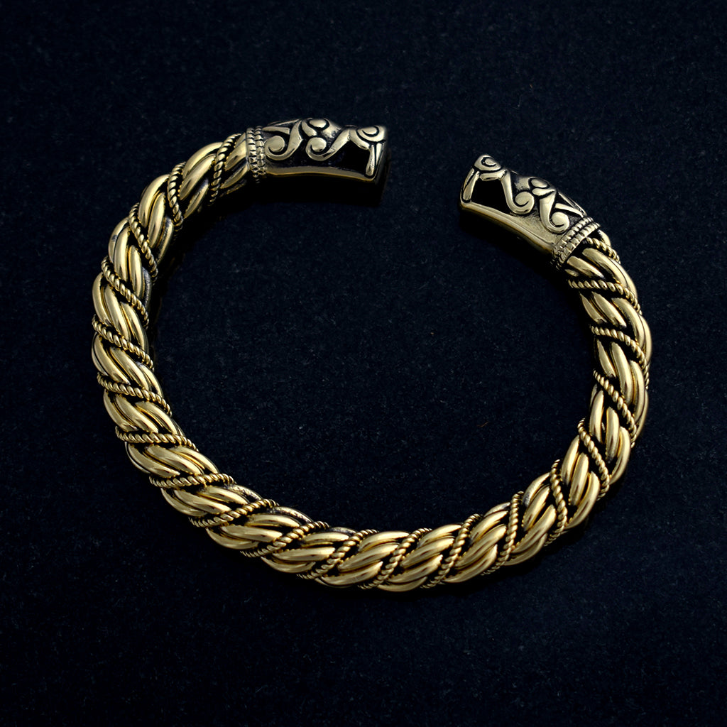 Gotland Dragon Armring, Bronze