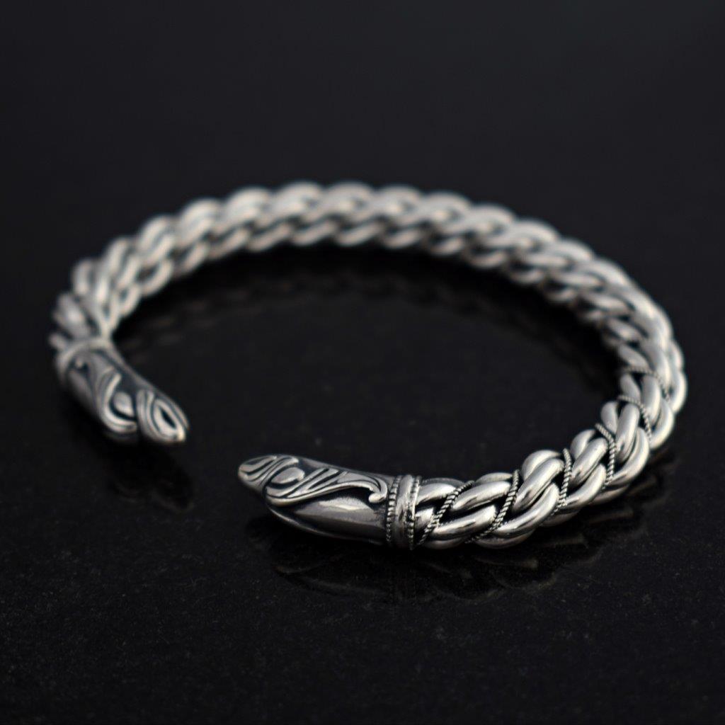 Armring, Huginn & Muninn, Silver