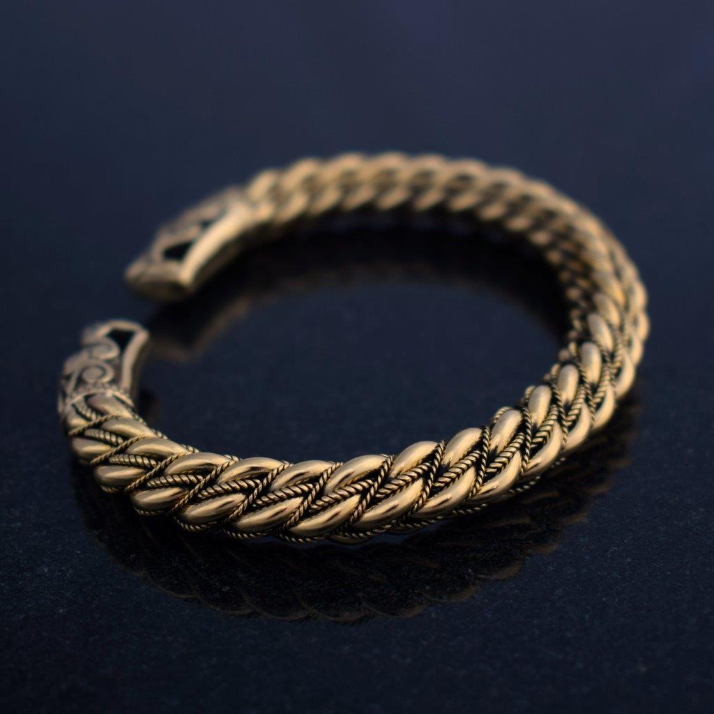 Premium Gotland-armring, Brons