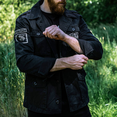 Grimfrost's Field Jacket, Black