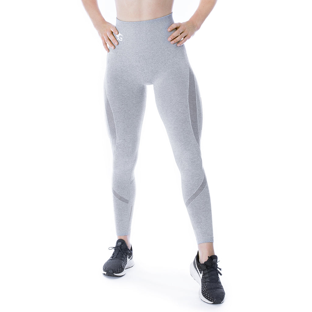 Leggings, Vented, Ljusgrå