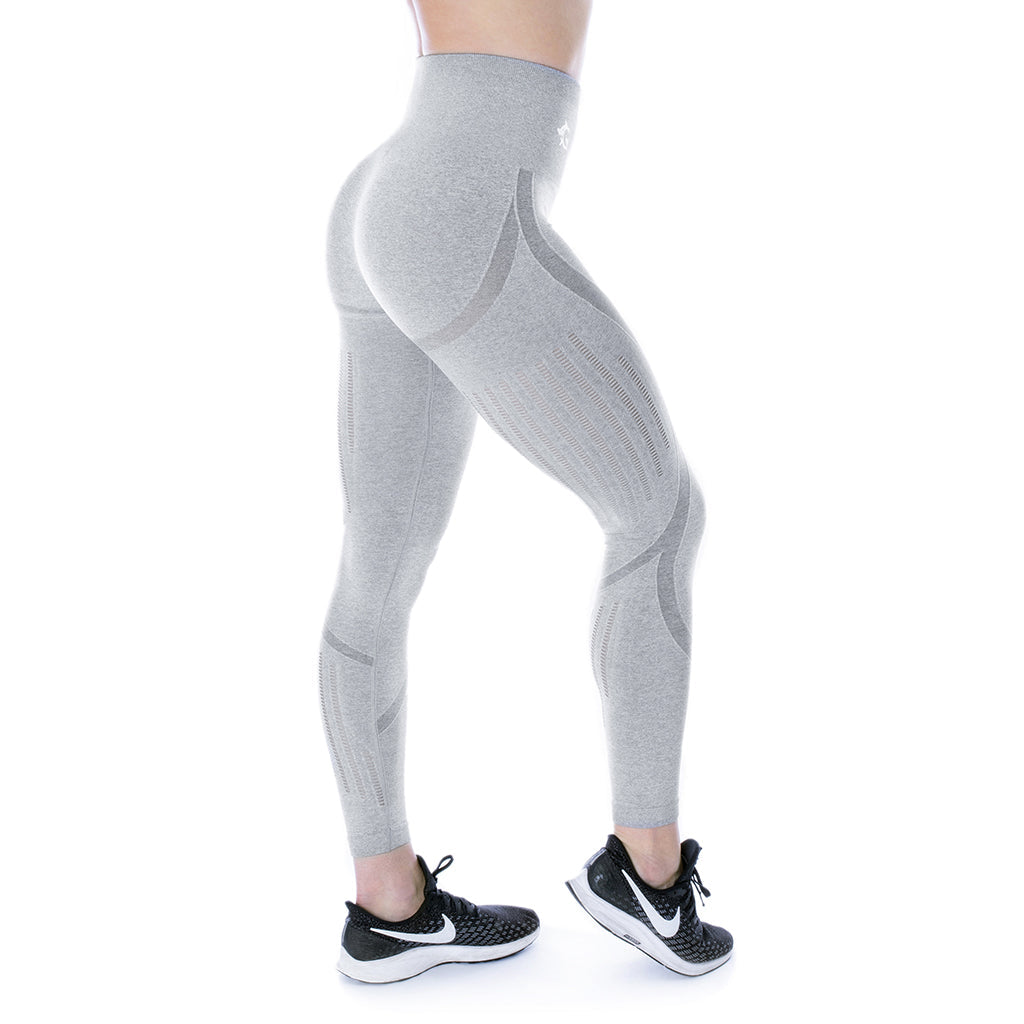 Leggings, Vented, Ljusgrå