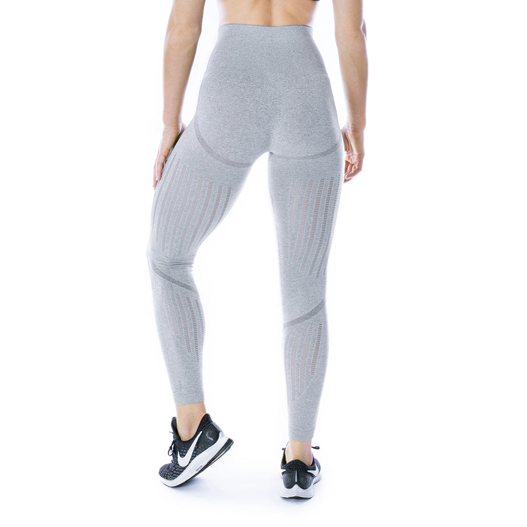 Leggings, Vented, Ljusgrå