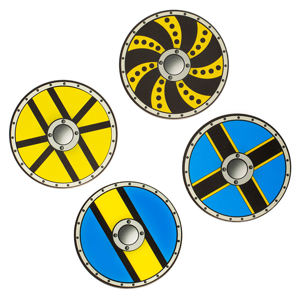 Viking Shield Coasters, Set 1