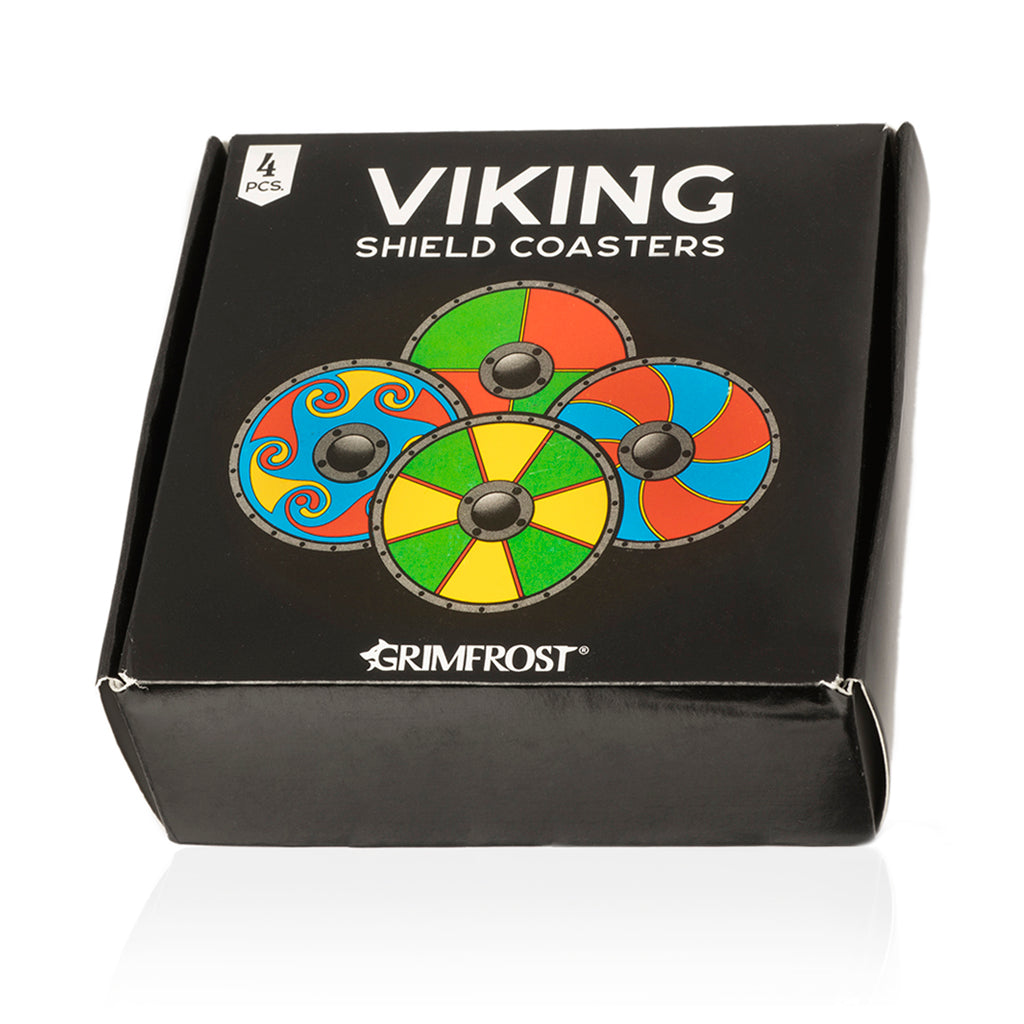 Underlägg med vikingasköld, set 2