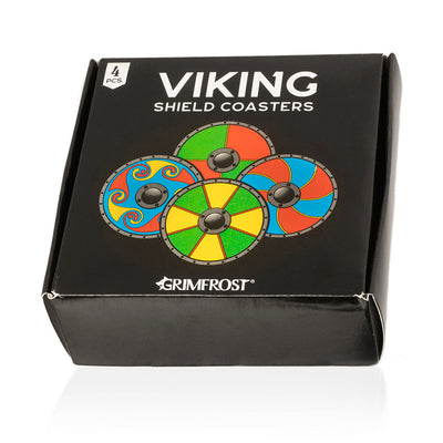 Underlägg med vikingasköld, set 2