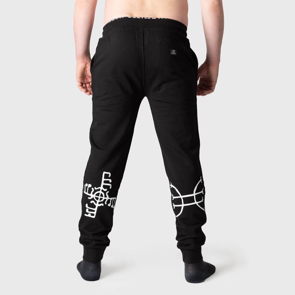 Premium Sweatpants, Heathen, Svart