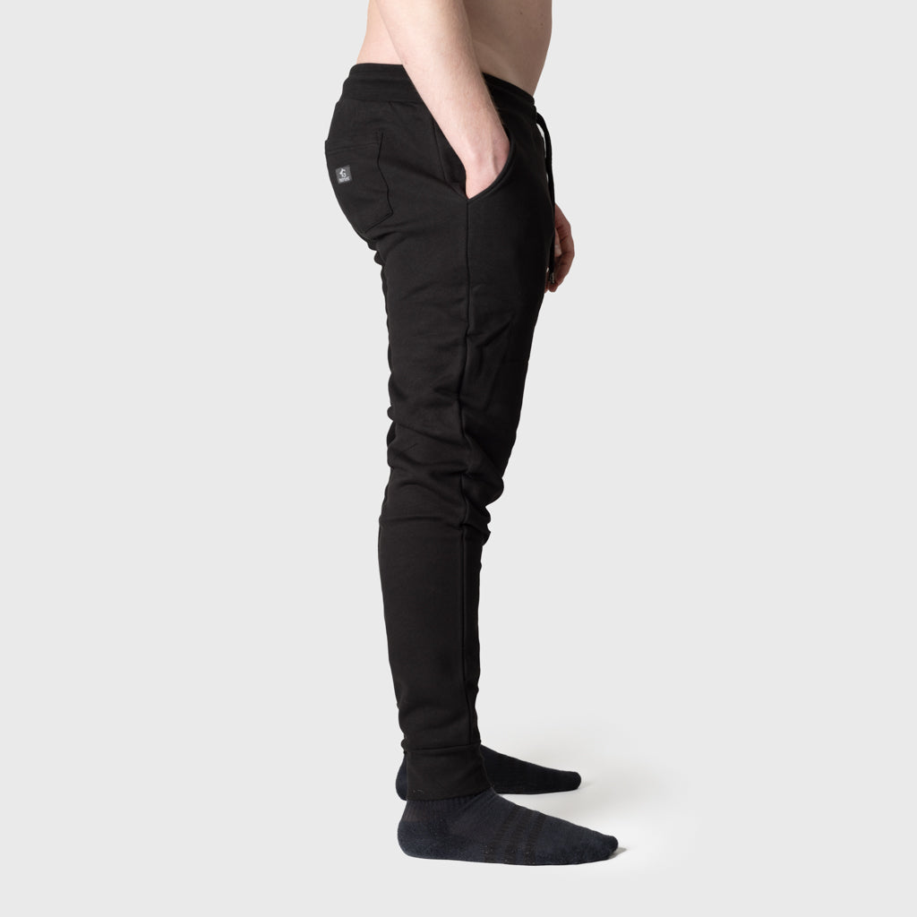 Premium Sweatpants, Heathen, Svart