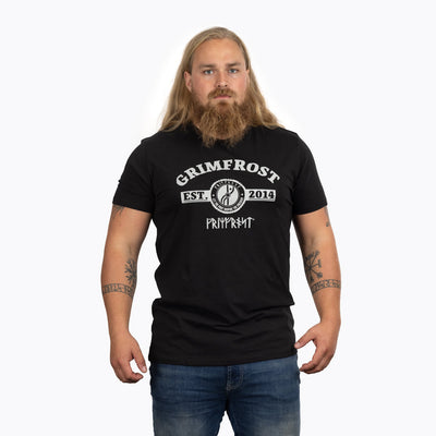 Premium Tee, Est. 2014, Svart