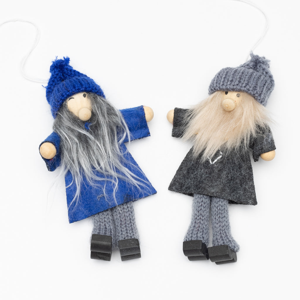 Tree Decoration, Odin and Thor, 12 cm