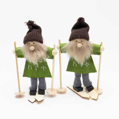 Julgransdekoration, 2-pack, Ullr, 14 cm