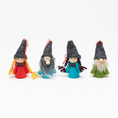 Tree Decoration, 4-pack Gods, 7 cm