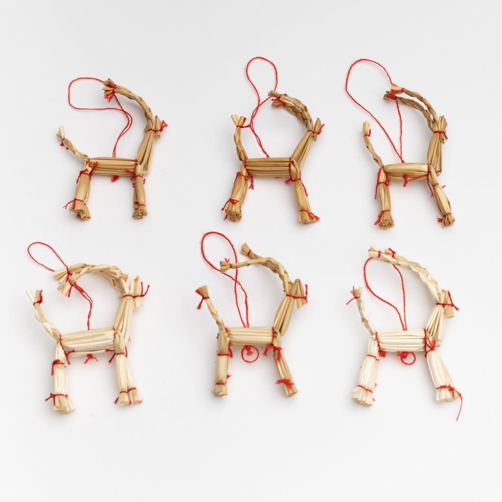 Yule Goat, Tree Decor, 6-pack