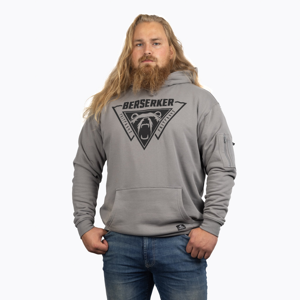 Premium Hoodie, Berserker, Grey