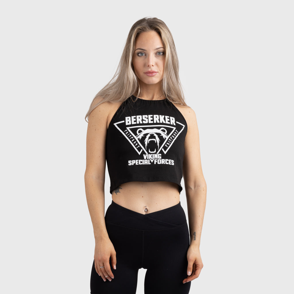 Crop Top, Berserker, Svart