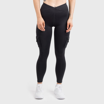 Cargo Leggings, Svart