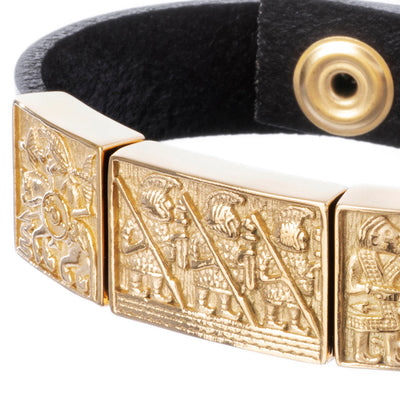 Armband, Vendel, Guldfärgat stål