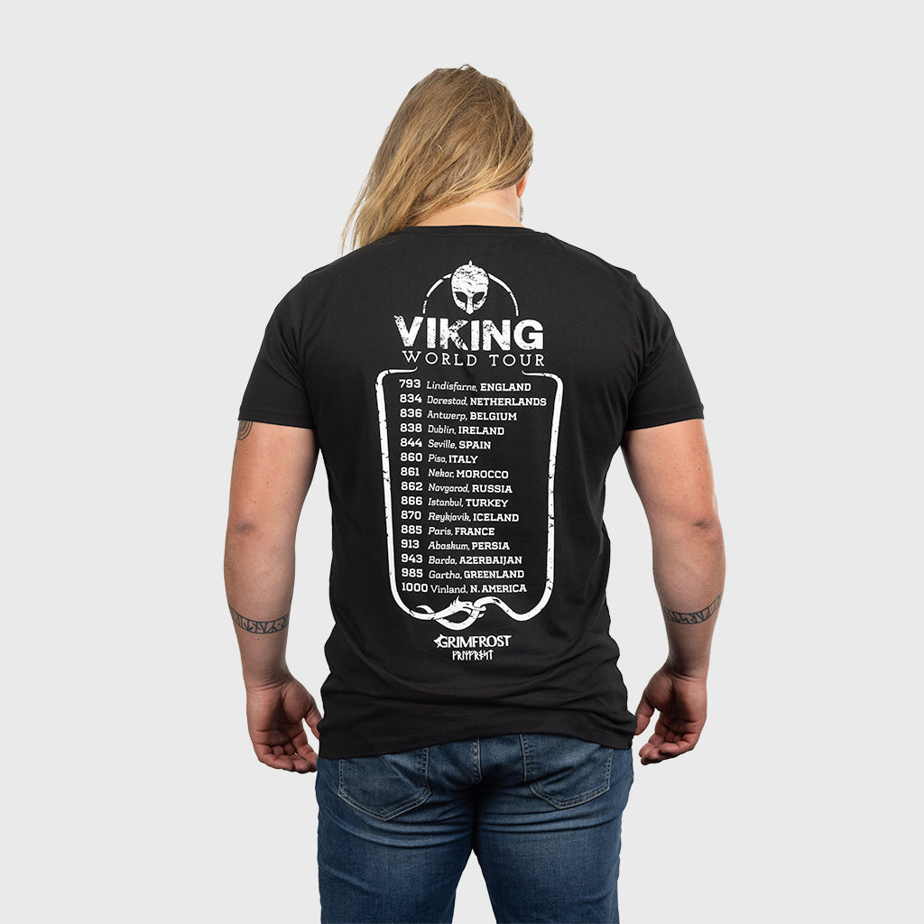 Premium t-shirt, World Tour, Svart