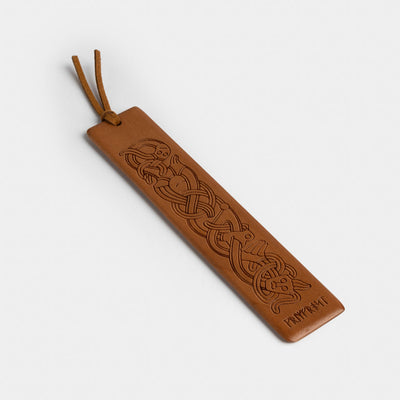 Wooden Bookmark, Viking Knotwork