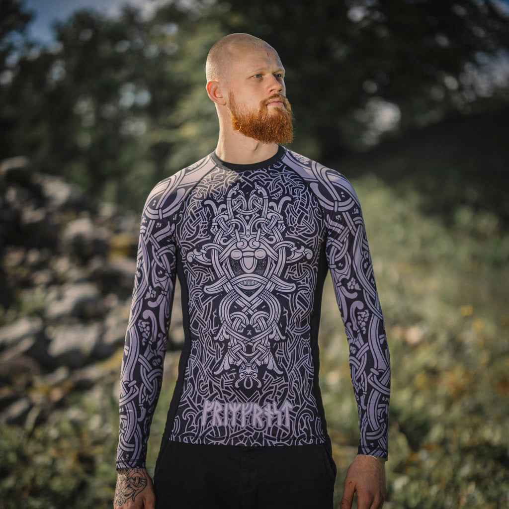 Grimfrost Rashguard, Knutmönster