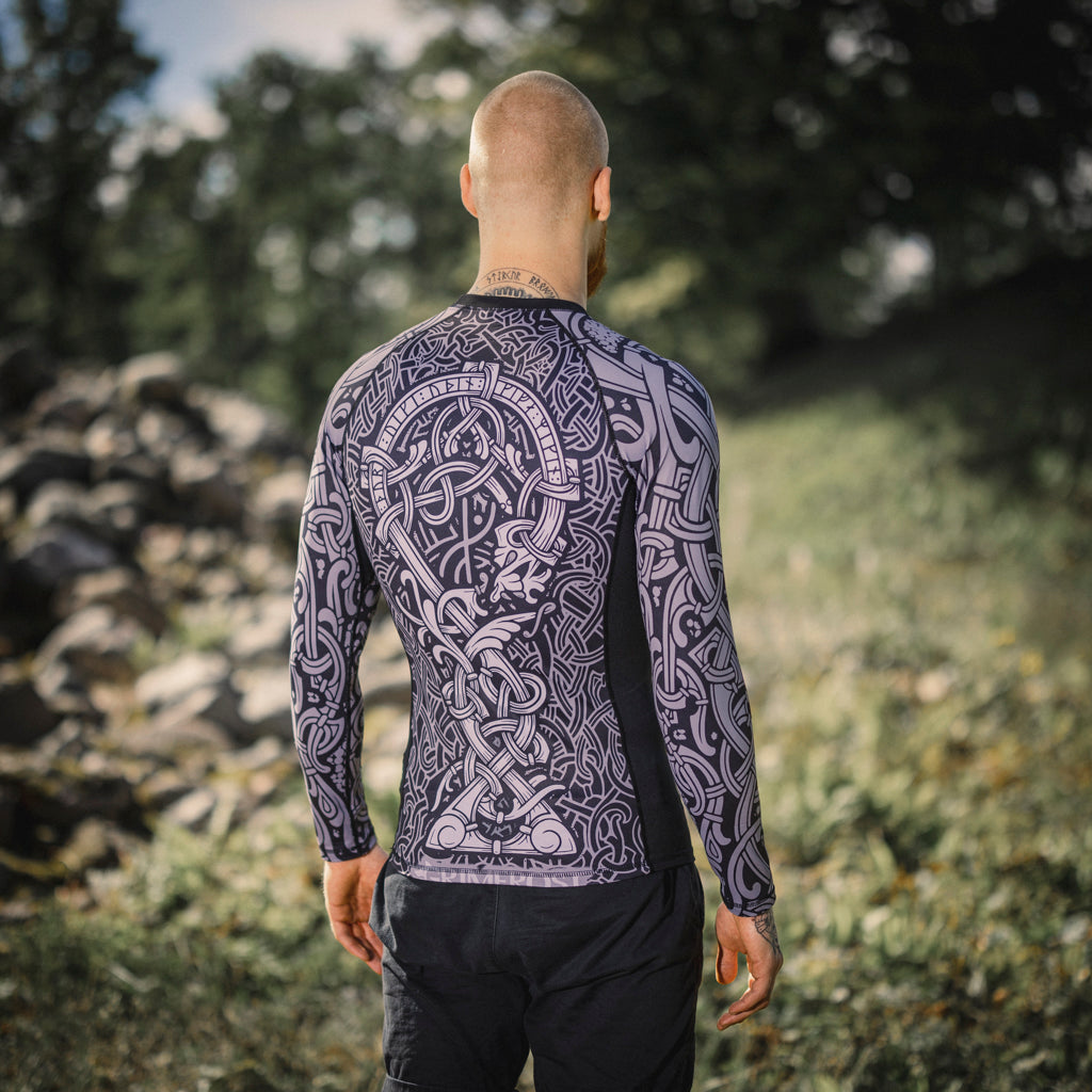 Grimfrost Rashguard, Knutmönster