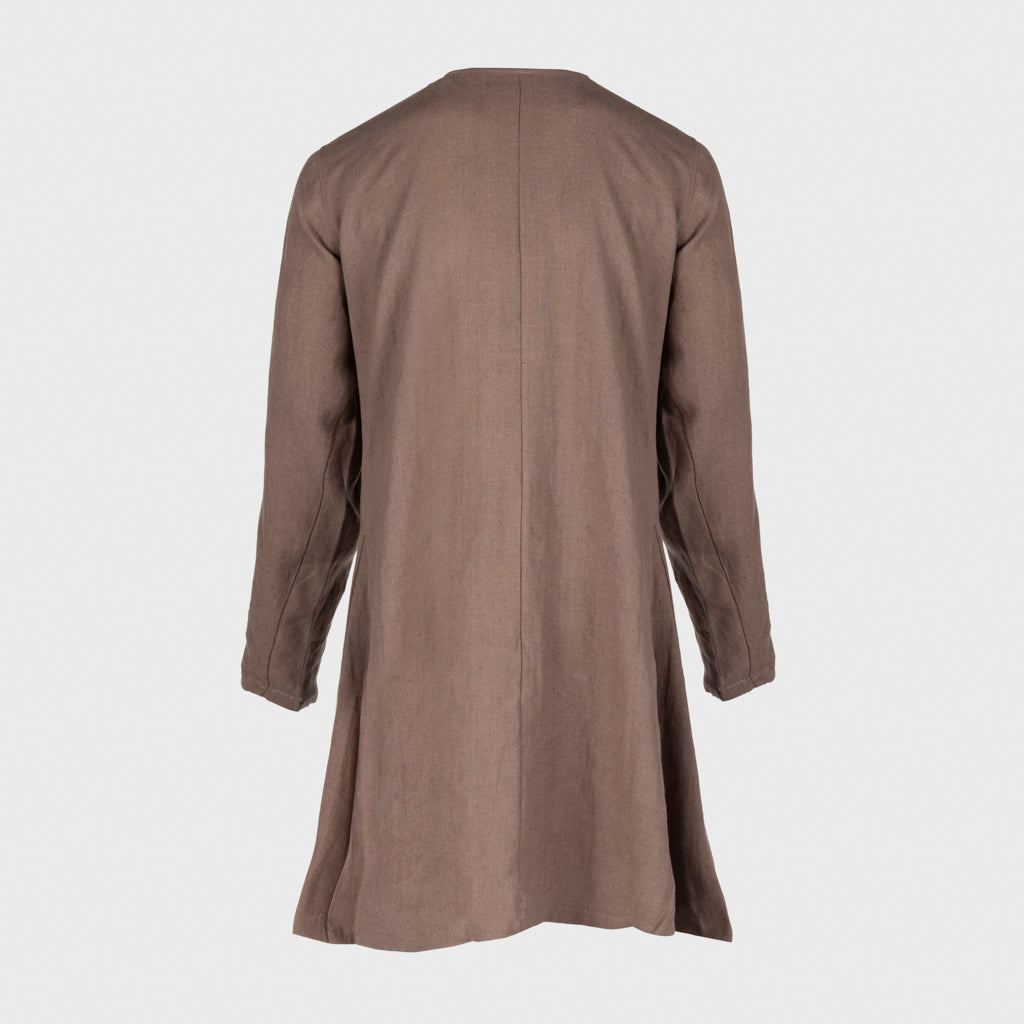 Viking Linen Tunic, Brown